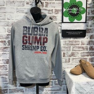 Bubba grumpy shrimp co Gray Hoodie adult small